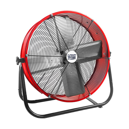 24 In. 2-Speed Narrow Profile Tilting Direct Drive Drum Fan