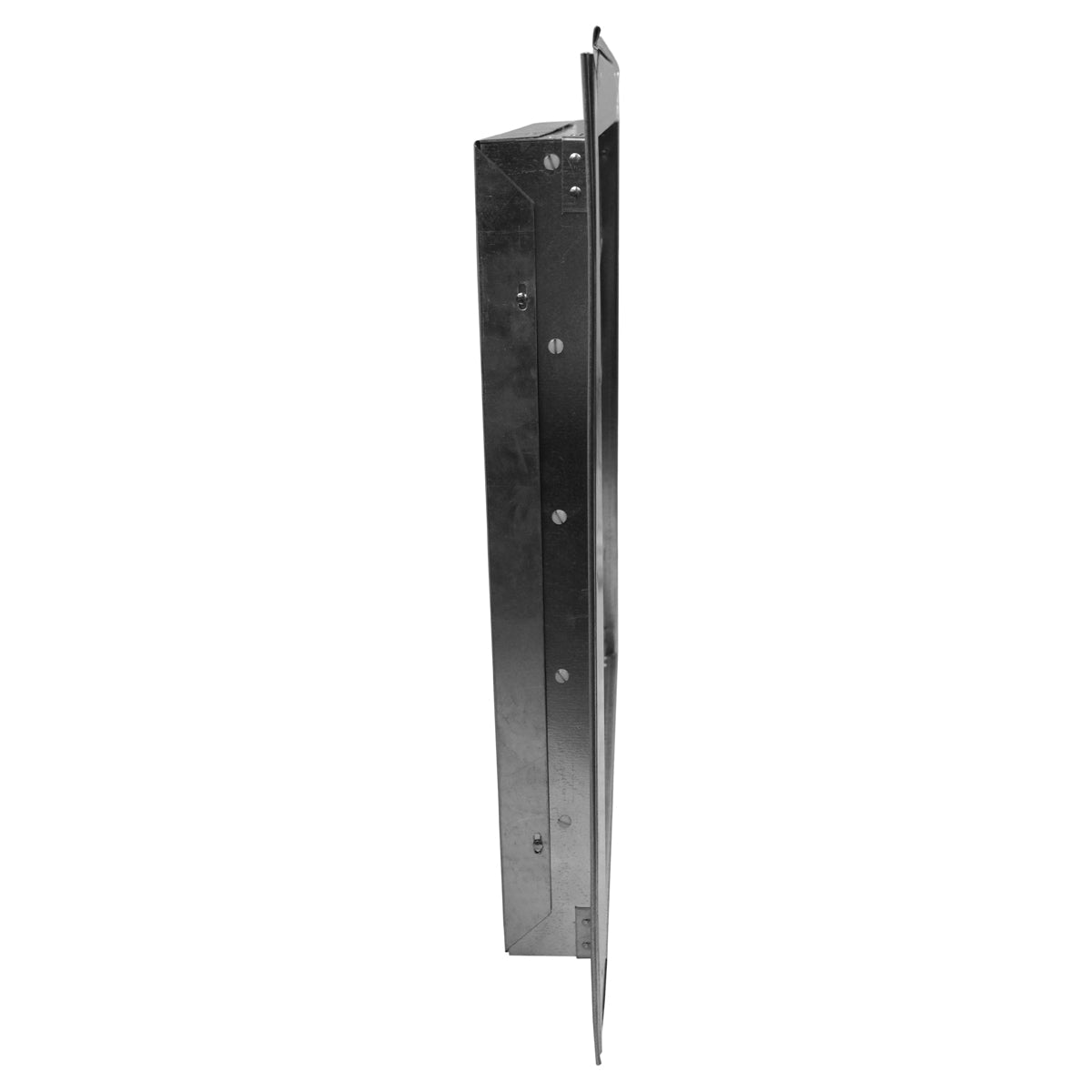 18 In. Automatic Metal Shutter for Gable Mount Power Attic Ventilators