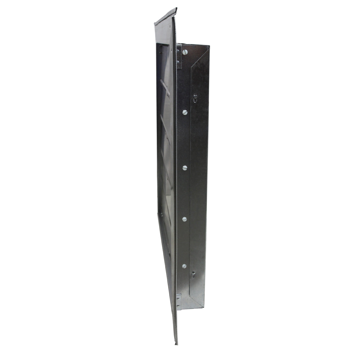 18 In. Automatic Metal Shutter for Gable Mount Power Attic Ventilators