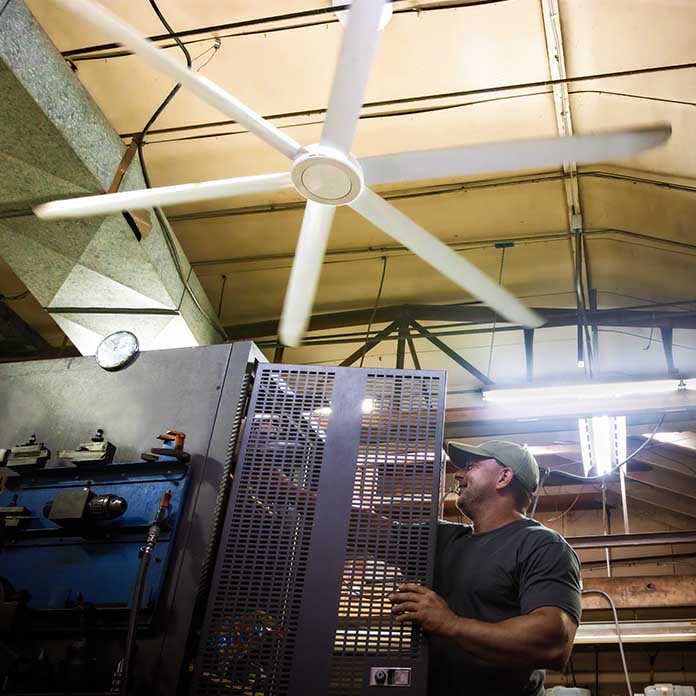 108 In. Indoor 6-Speed HVLS Ceiling Fan