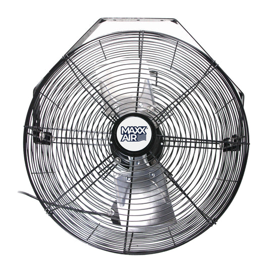 18 In. 3-Speed Tilting Wall Mount Fan for Heavy-Duty Use