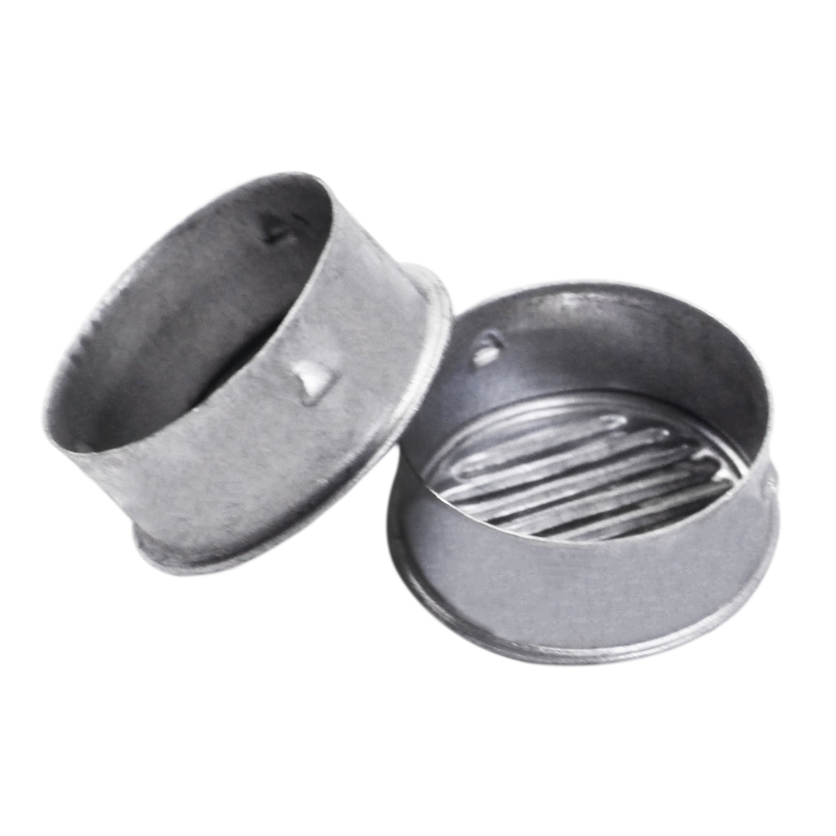 1 In. and 4 In. Round Mini Soffit Vents in Mill
