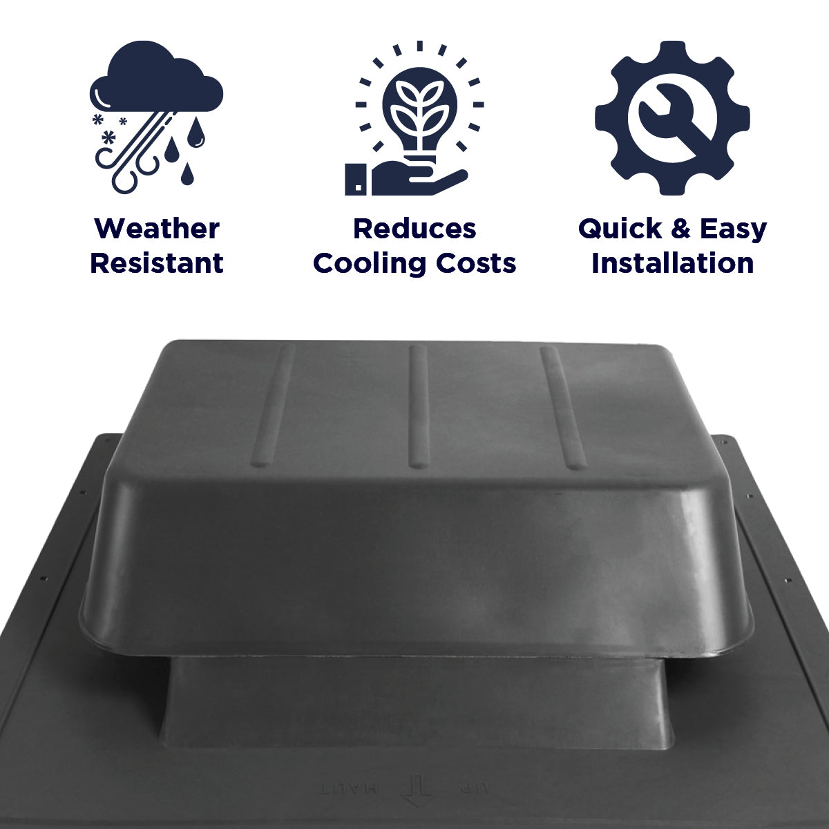SBV 61 Series Low Profile Slant Back Static Vents