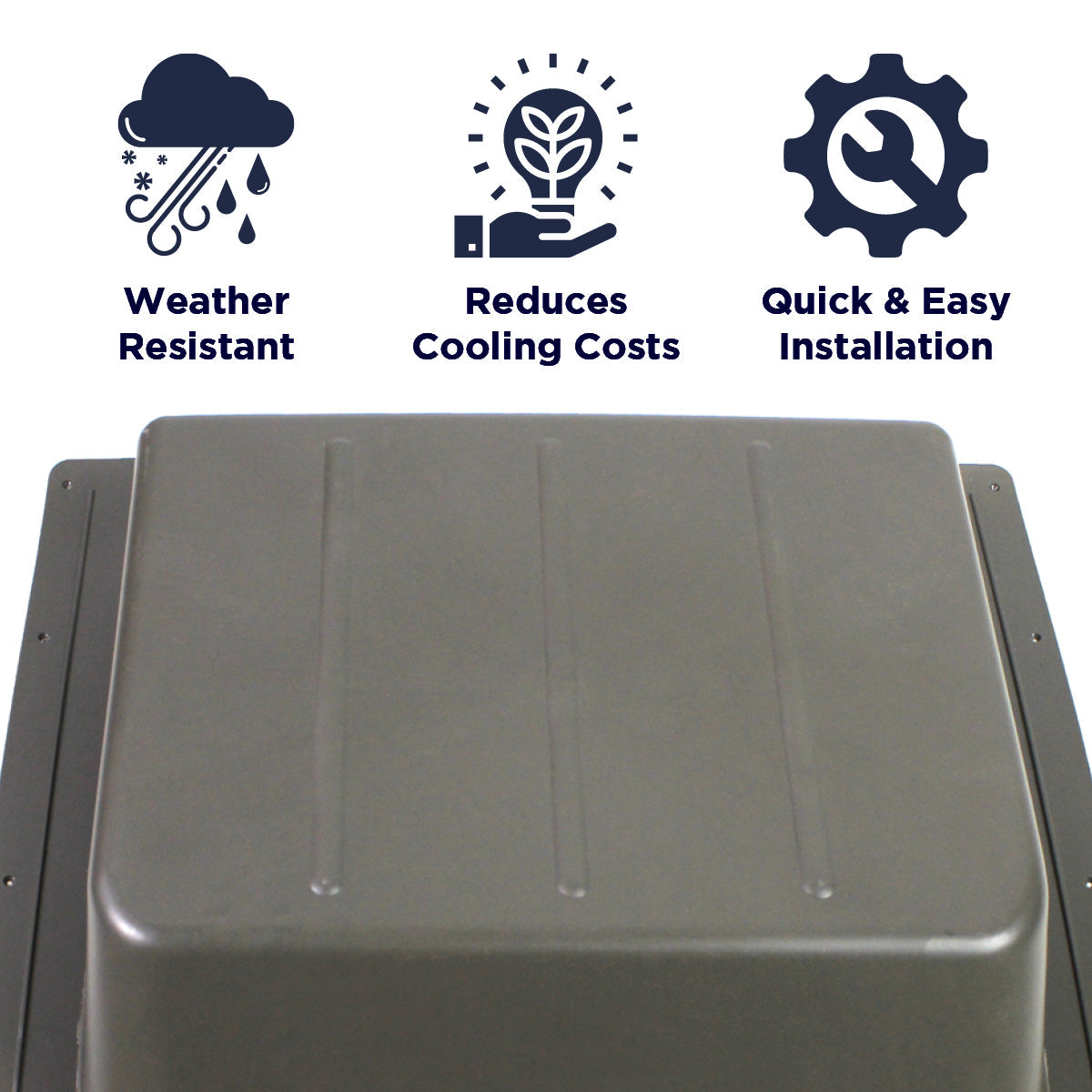 SBV 61 Series Low Profile Slant Back Static Vents
