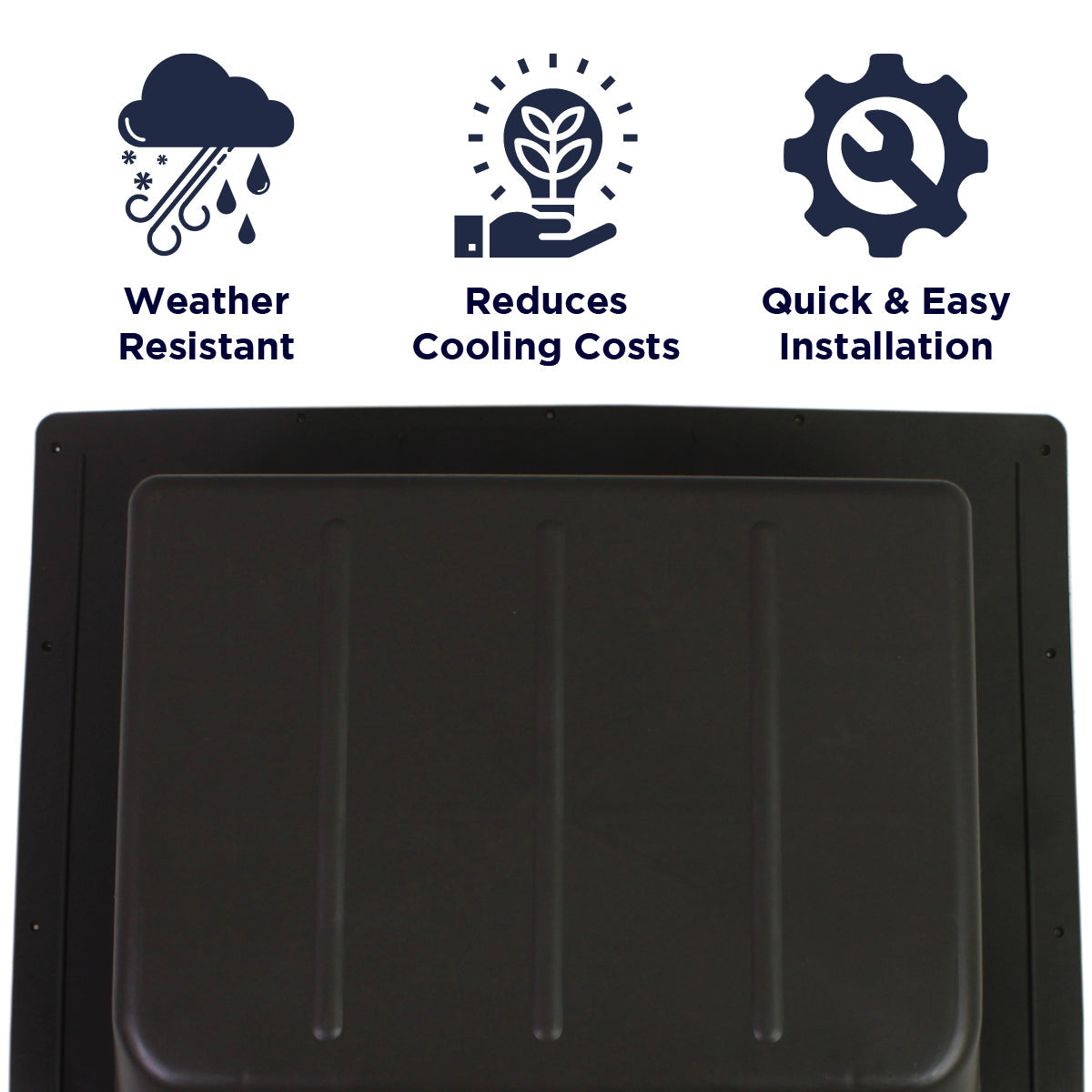 SBV 61 Series Low Profile Slant Back Static Vents